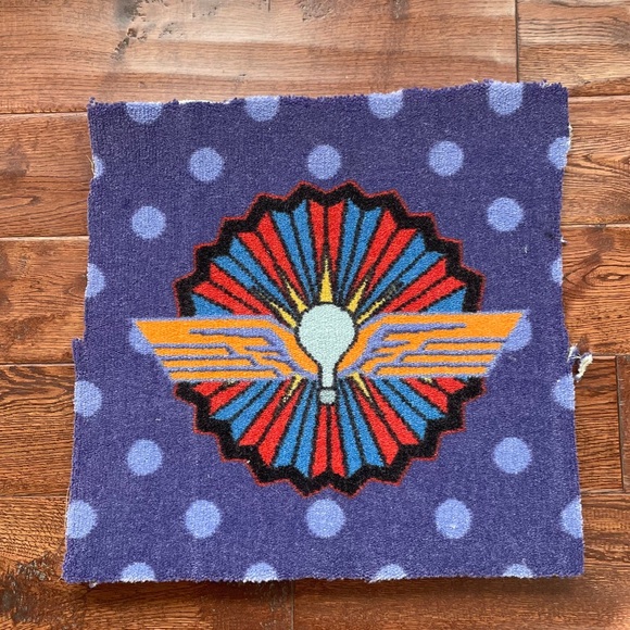 Vintage/Rare Epcot Journey Into Imagination with Figment Carpet/Rug Disney